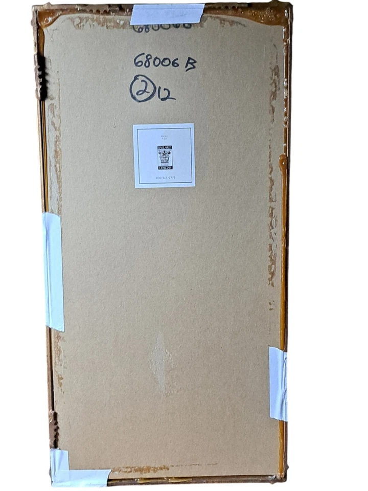 Impresión enmarcada Ballard Designs 24" x 12" - Adoración de los Reyes Magos - DaVinci (B) Foto 2 de 4