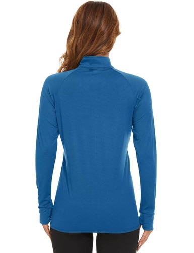 Women's UPF50+ Sun Protection Jacket Full-Zip Up Long Sleeve Lightweight Shirts - Picture 84 of 103