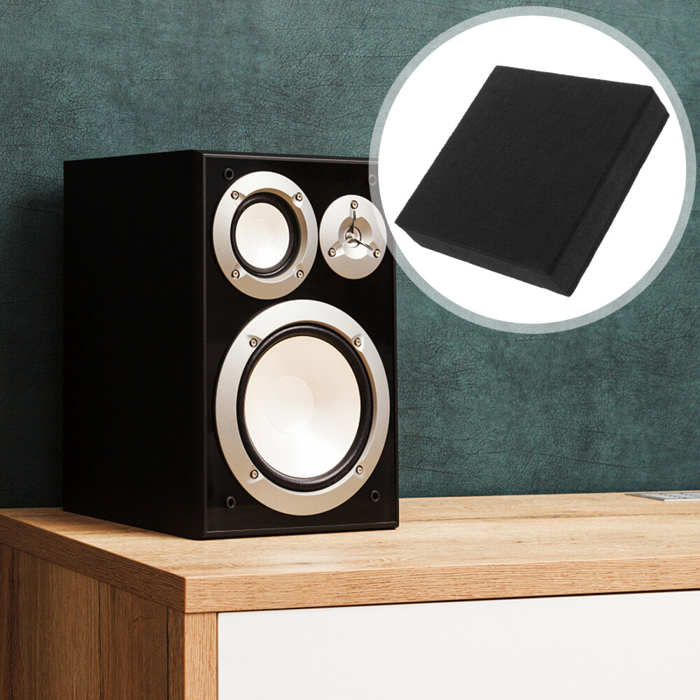 Floor Speaker Stands Sound Absorbing Pads Dampening Speakers eBay
