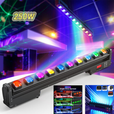 250W LED RGBW Moving Head Wallwasher Licht Stage LED Bar DMX Show Bühnenlicht
