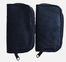  2 TARGUS 6 Memory Card Holder Zipper closure Belt loop Black Small