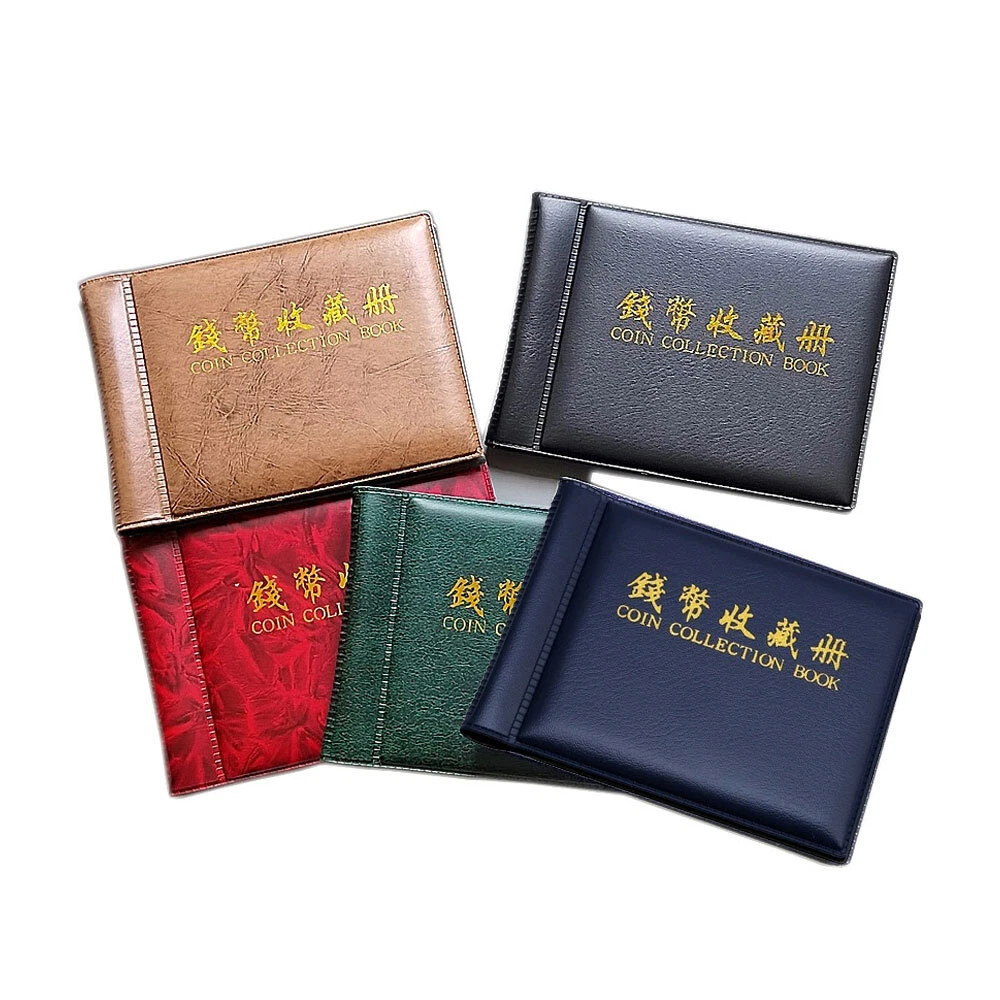 돈 모으기 페니 포켓 60개 홀더 컬렉션 스토리지 코인 앨범북-Freehip.co.kr