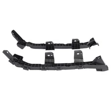 Front Bumper Headlight Bracket For Honda Civic Sedan 2022-2023 Pair Side Black