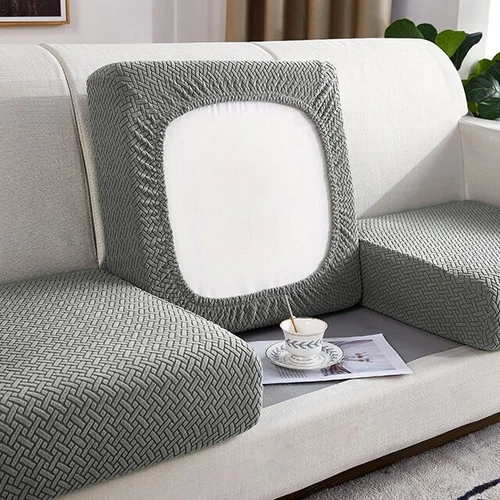 Dicke Jacquard Sofakissenbezüge Schoner Couchbezüge Anti-Staub Schonbezug - Bild 30 von 35