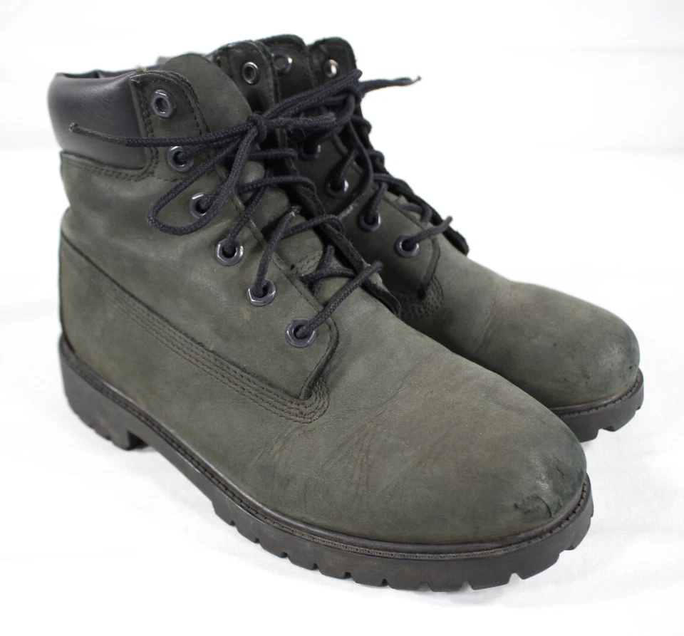 Timberland Botas Jóvenes Niño 6 Clásicas 6" Pulgadas Nubuck 200G Primaloft 12907 Verde Foto 4 de 4