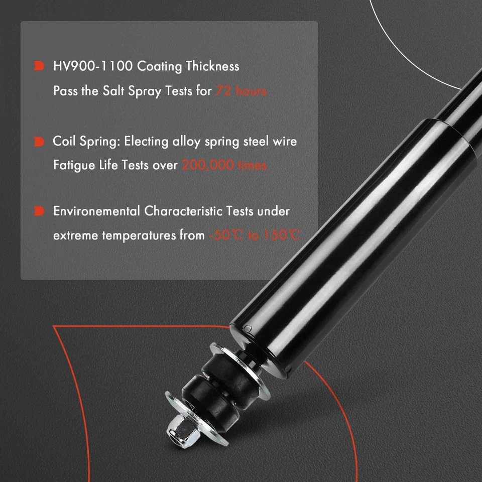 A-Premium 2x Shock Absorber Rear for Ford Thunderbird Mercury Cougar 1989-1997 - Image 4 of 4