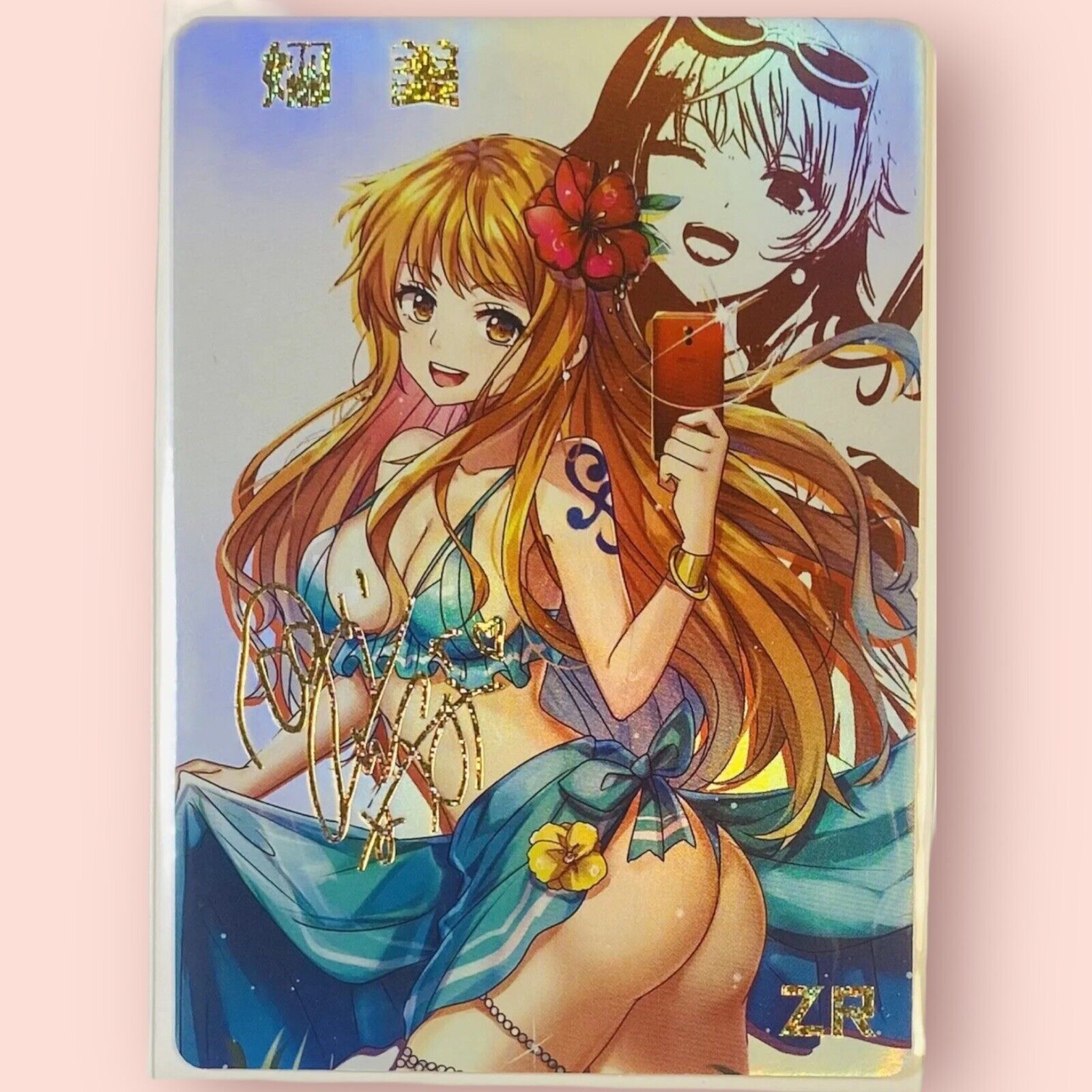 Anime One Piece Nami sexy character Greeting Card for Sale by