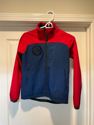 HELLY HANSEN Youth medium 152/12 Full Zip Soft Shell Fleece Lined Snow Summit
