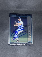 Scott Elarton 1999 Bowman Chrome #93 Houston Astros Auto Autographed Signed Card