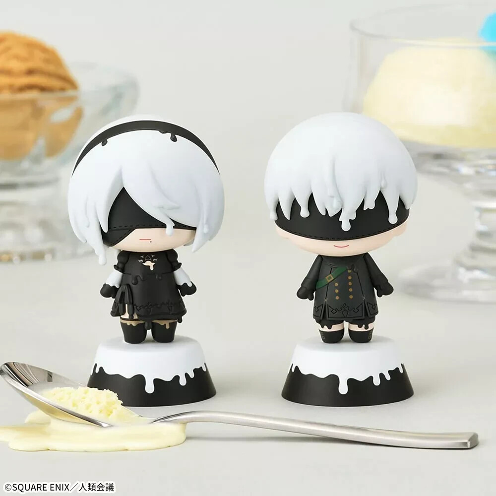 SEGA NieR:Automata Ver1.1a TinyMelties 2B & 9S Mini Figure Set