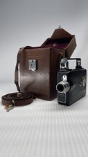 Cine-Kodak Magazine 16 Movie Camera w/Original Leather Case,Cartridge Film