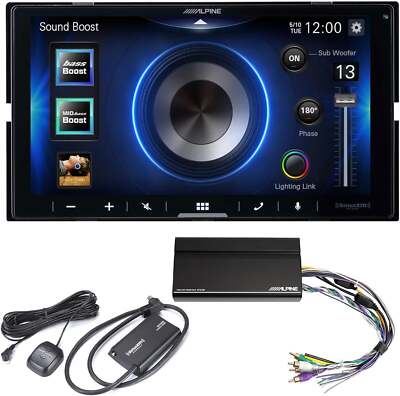 Alpine iLX-W670 Receiver with Apple CarPlay and Android Auto Includes KTA-450