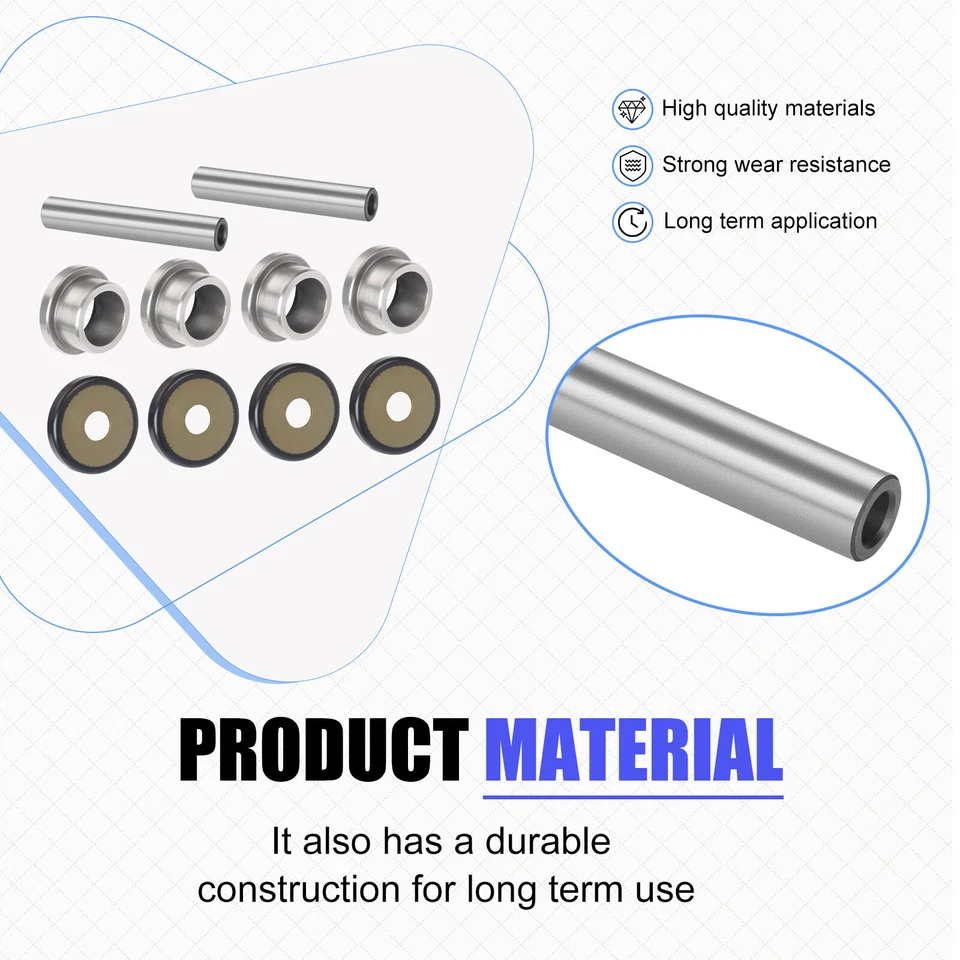 Kit de buje de nudillo trasero para Yamaha Big Bear 400 IRS 4x4 YFM400 2007 2008-2012 Foto 2 de 4