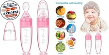 2 cucharas de silicona para beb s con base de apoyo para alimentaci n de beb .