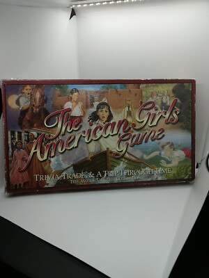 1999 Pleasant Co. THE AMERICAN GIRLS GAME Trivia, Trade, & A Trip Through Time 