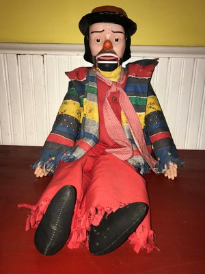 emmett kelly clown doll