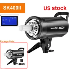 Godox SK400II Strobe studio Light 400Ws GN65 5600K 2.4G Bowens Mount for studio