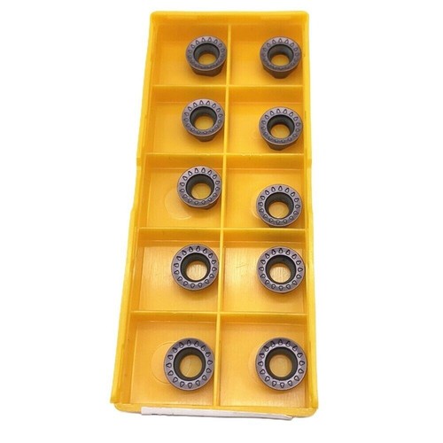 10x RPMT10T3MO Hartmetall-Drehmeißeleinsätze – Durchmesser 9 Mm, Für Professionelle Arbeiten
