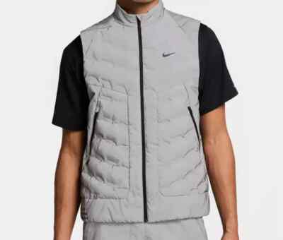 Nike Therma-Fit ADV Reflective Silver Running Vest FZ1131-035