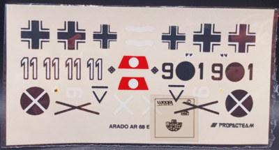 Unknown | No. ? | 1:72 Arado Ar 68 E Decals