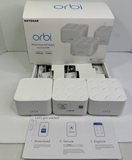 Netgear Orbi 1.2 Gbps Whole Home WiFi System Dual Band RBK13-100NAS OPEN BOX