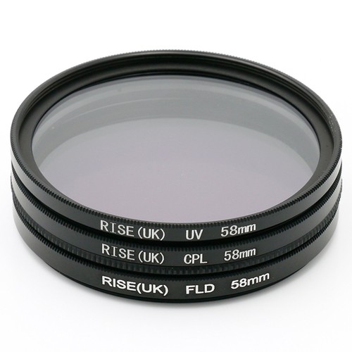 58mm Macro Close Up Set + UV CPL FLD + ND Filter Kit for Camer 18-55mm Lens - Picture 3 of 10