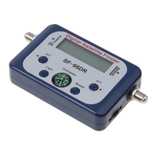 Digital Satellite Signal Meter Finder Dish with Compass Buzzer LCD