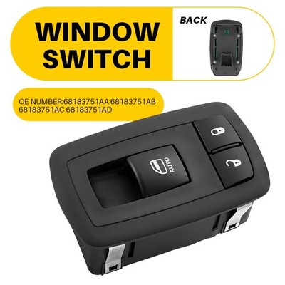 Window Switch Control Button for 2015- 2022 Dodge Challenger 68183751AA Right RH