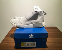 New Adidas Originals NMD_CS1 City Sock PK Mens Shoes, Gray, Size 11 UK, S32191 