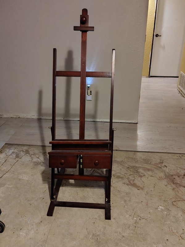 H-Frame Easel for Painting,  Adjustable Artist Easel