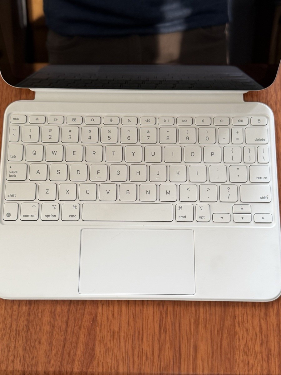 Apple iPad 10th Gen 64GB WiFi + Magic Keyboard Folio Bundle - Open