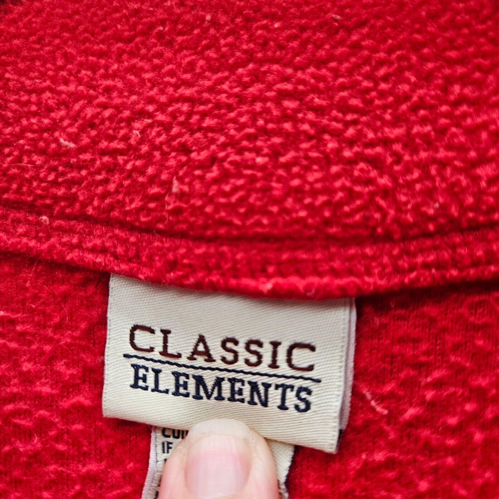 Classic Elements Womens Pullover Sweater Red Size… - image 6