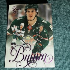 2025-26 UD Flair Zeev Buium Rookie Card/Logo Image C Variant Backcheck SP /199