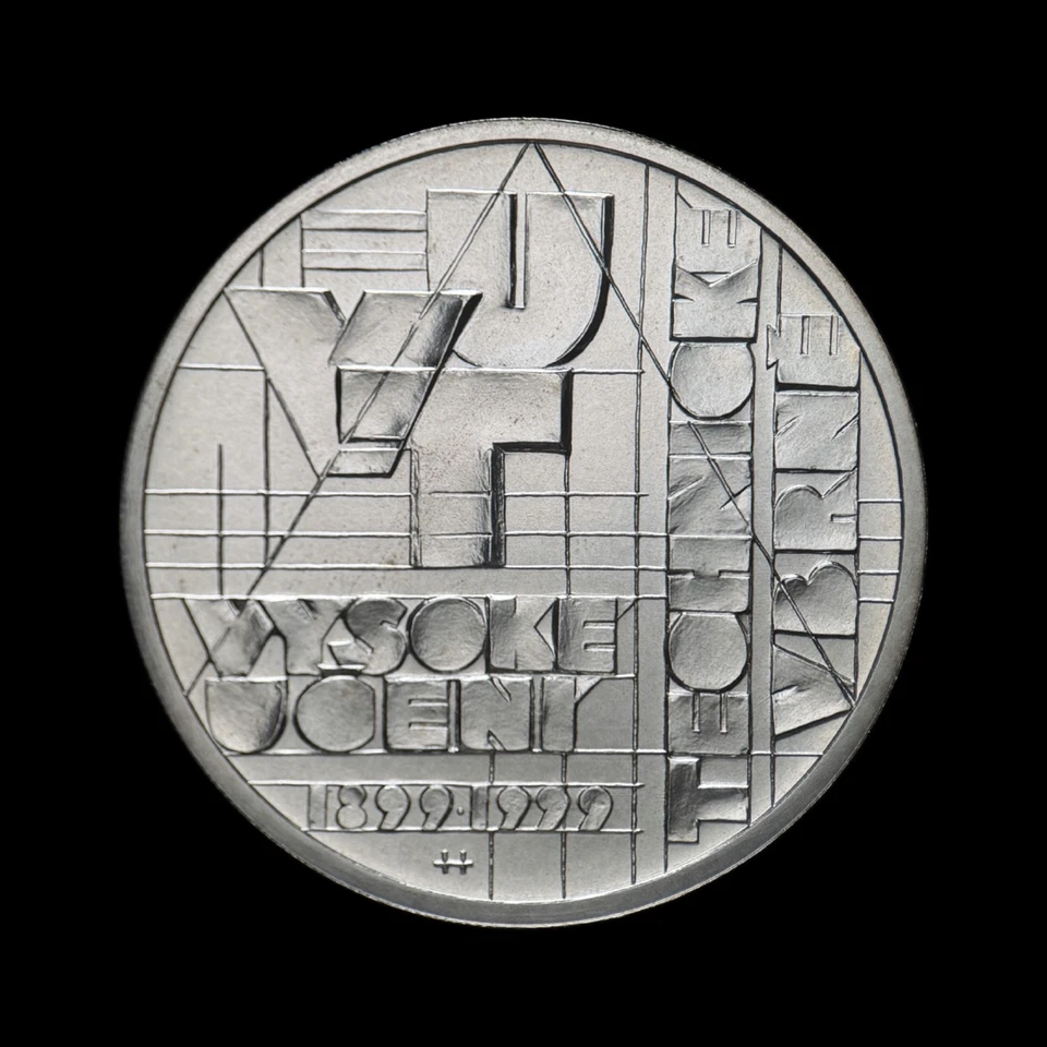 CZECH REPUBLIC. 1999, 200 Korun, Silver - Brno University of Technology VUT 1 - Image 3 of 3