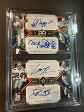 2023 Limited Deion Sanders, Novacek, Johnston, Brown Quad Auto Booklet! 01/25!