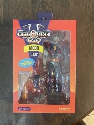 Biker Mice from Mars Modo Cyborg Mouse Figure Nacelle