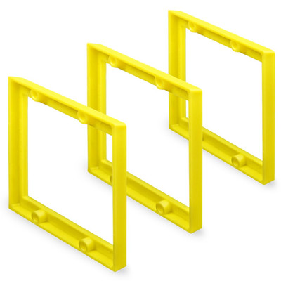 1/4'' Double Gang Receptacle Outlet Box Extender, Electrical Outlet Extender f...