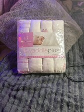 aden  anais Swaddle Plus Pink and White Set of 4 Muslin New Baby Girl maternity