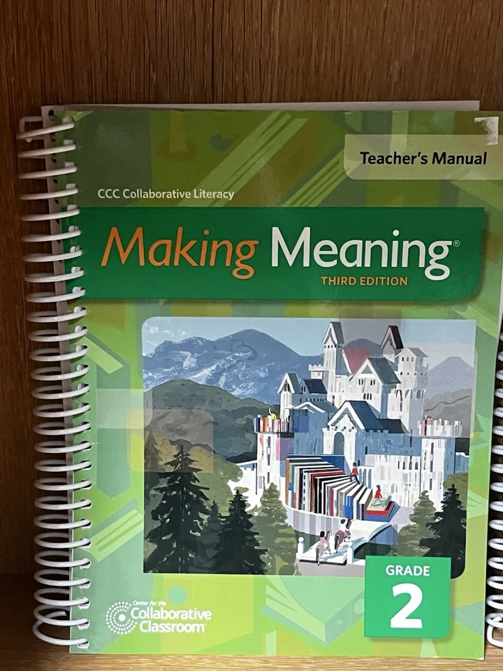 2nd Grade Making Meaning - TEACHER'S MANUAL & Vocabulary Teaching Guide 3rd Ed - Image 2 of 4