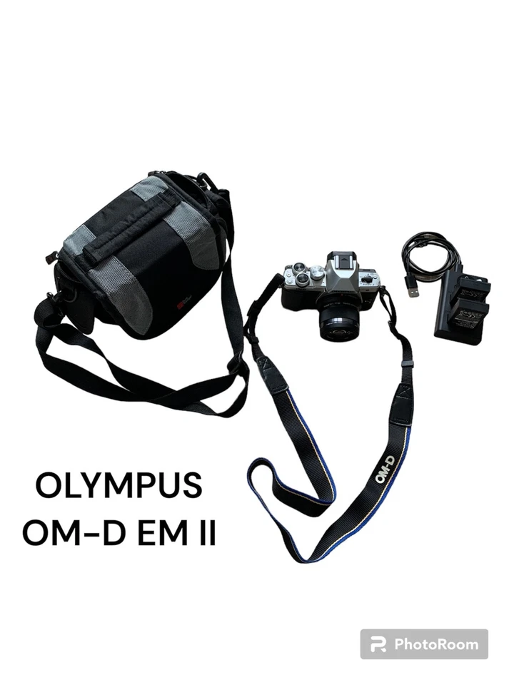 Olympus OM-D E-M10 Mark II + Objectif 45mm f/1.8 + Sac + 2 Batteries - Photo 4/4