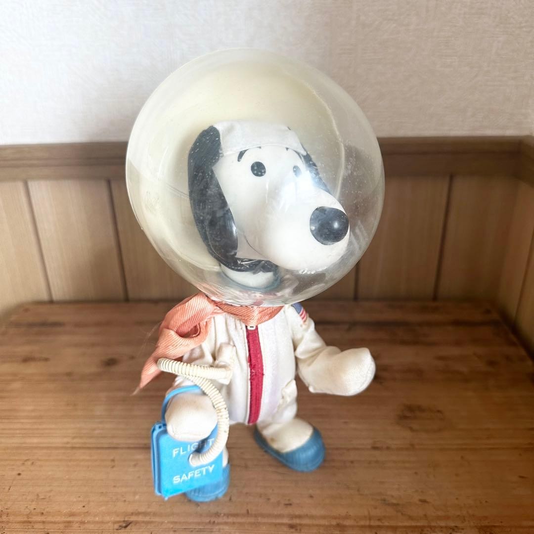 Peluche de muñeca astronauta Snoopy vintage