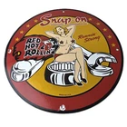 Vintage Snap-On Tools Porcelain Sign - Auto Wrench Gas Service Garage Shop Sign