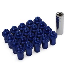 7075 Wheel Hub Nut M12×1.5 48mm Aluminum with Sleeve for Toyota
