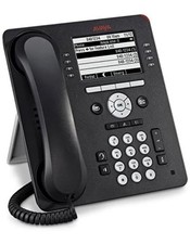 Lot of 4, Avaya 9608G Gigabit IP Phone Desk Phone with Handset  Stand