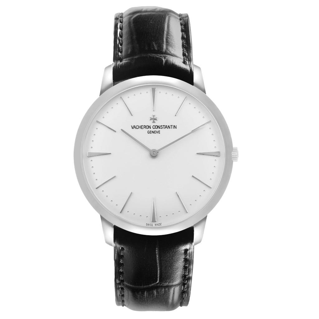 Vacheron Constantin Patrimony Grand Taille White Gold Mens Watch 81180 image 2