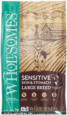 Sensitive Large Breed with Salmon Protein Dry Dog Food 30 lb