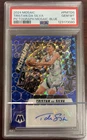 2024 Tristan Da Silva Pictograph Mosaic Blue Autograph PSA Graded Gem Mint 10