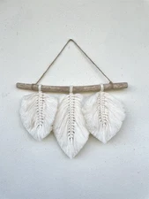 Macrame Wall Hanging | Macrame Leaves | Handmade | Home Decor | Gift for her