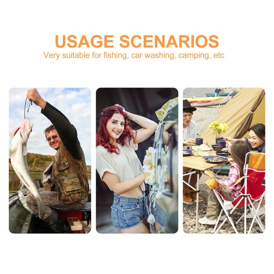 1PC Klapp Fisch Barrel EVA Angeln Eimer Wasser Lagerung Container Outdoor - Bild 4 von 4