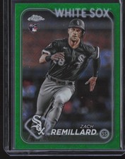 2024 Topps Chrome Logofractor Edition #155 Zach Remillard Green #/99